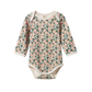 Long Sleeve Bodysuit- Garland Print