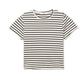 perfectwhitetee Carter Striped Crewneck Tee