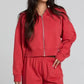 Abilene Dry Red Zip Up