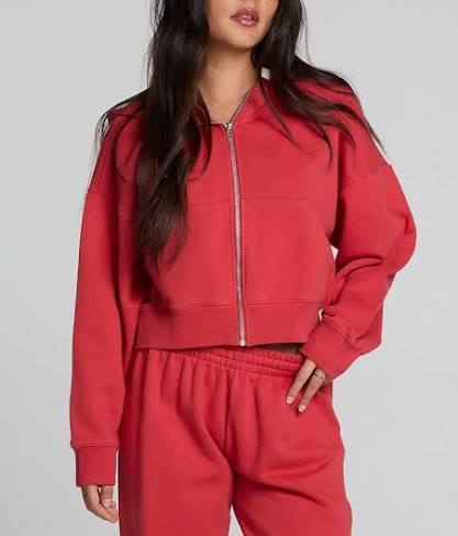 Abilene Dry Red Zip Up