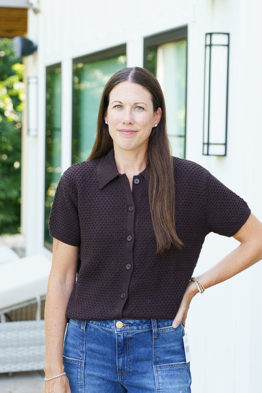stitches + stripes Andre Polo Top