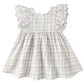Alina Dress- Blue Plaid
