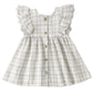 Alina Dress- Blue Plaid