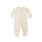 Button Down Jumpsuit- Hearts