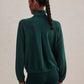 Magda Zip Through Sweat- Ponderosa Pine