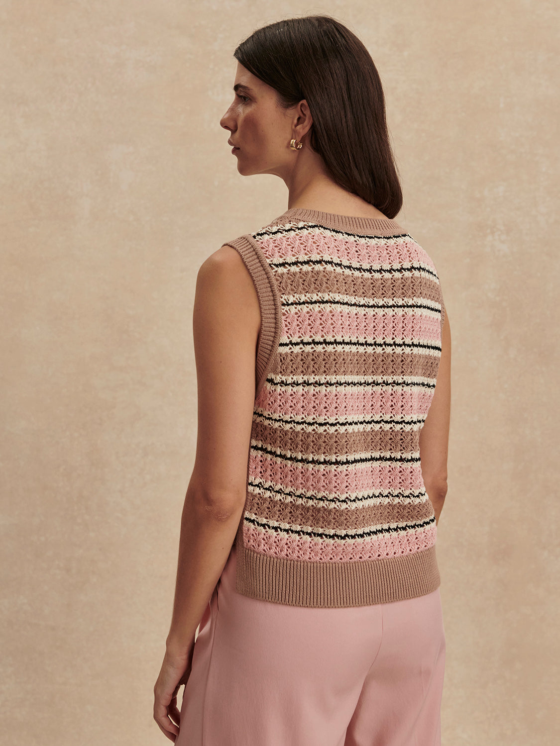 Deeley Stripe Stitch Tank