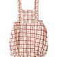 Chiara Romper- Cherry Check