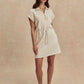 Avaya Half Zip Dress- Pristine
