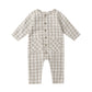 Pocketed Woven Jumpsuit- Blue Plaid