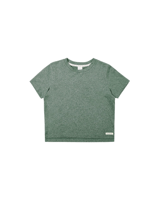 Cove Essential Tee- Heathered Green