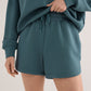 Coulter High Rise Short 3.5- Mallard Blue