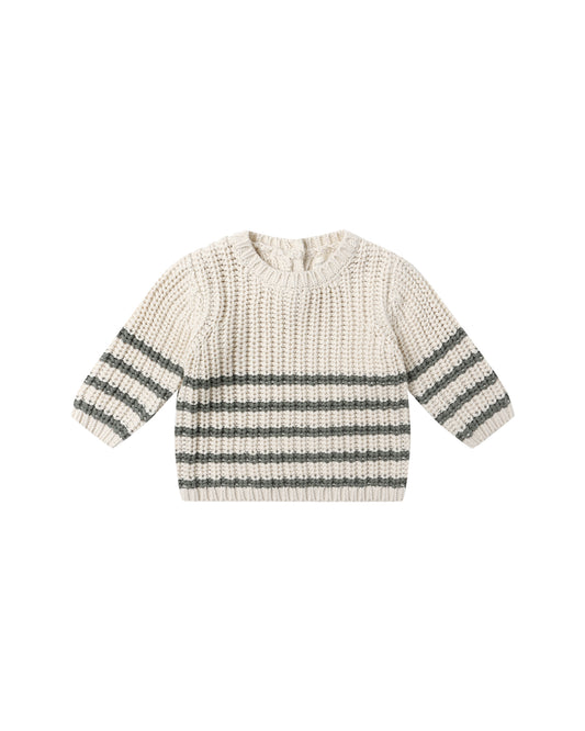 Rex Sweater- Forest Stripe