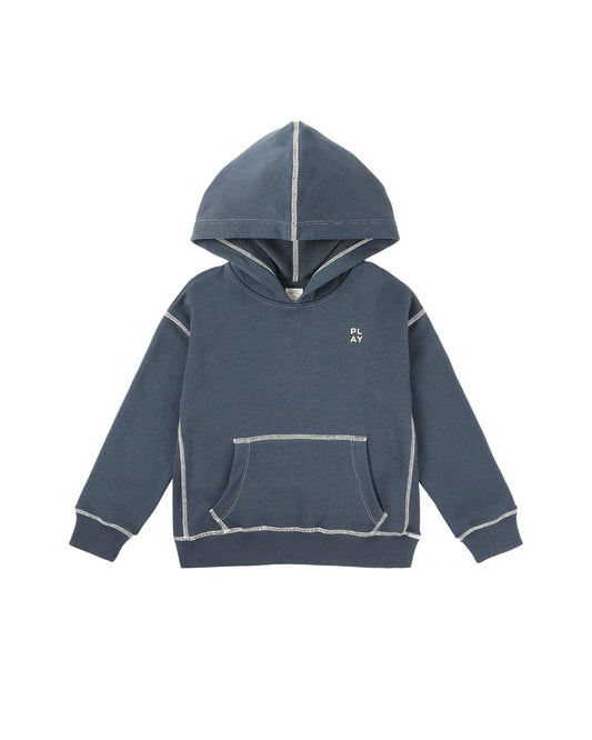 Coast Hoodie - Heathered Navy