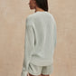 Seymour Knit Sweater - Blue Haze / Snow White