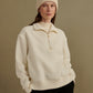Jaylin Half-Zip Fleece- Egret