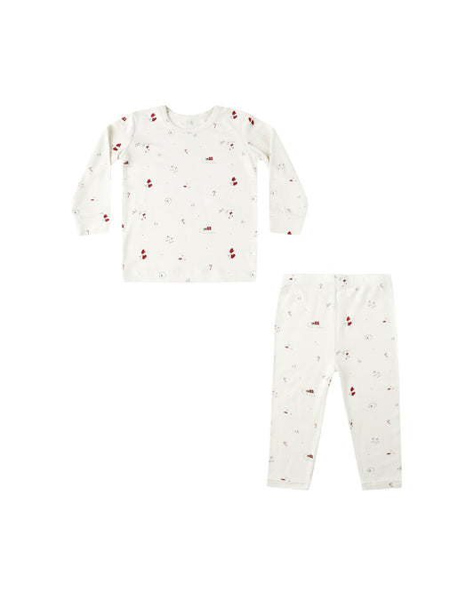 Bamboo Pajama Set- Winter Wonderland