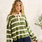 Rugby Polo Knit Sweater