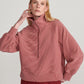 Milano Half-Zip Sweat 2.0- Winery