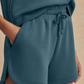 Coulter High Rise Short 3.5- Mallard Blue