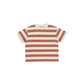 Relaxed Tee- Poppy Stripe