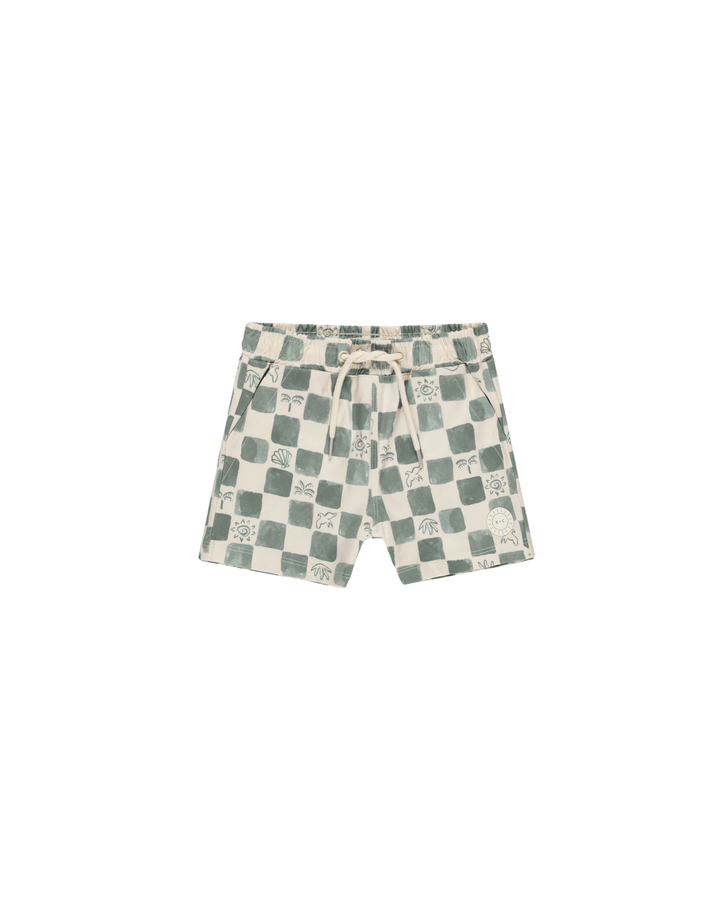 Boardshort- Coastal Check
