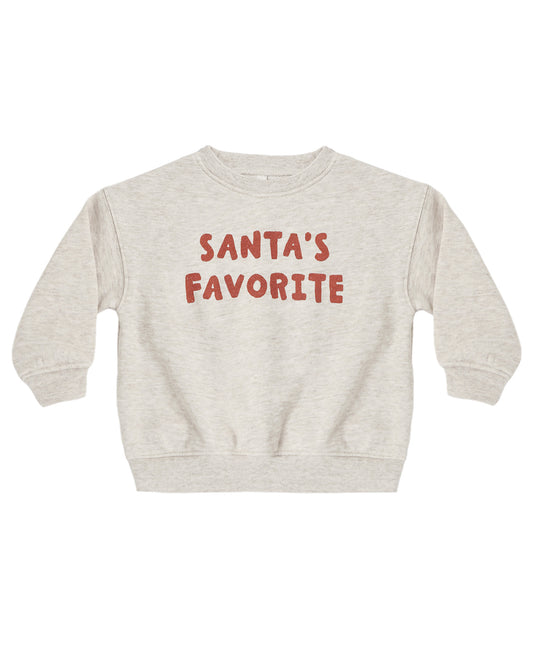 Relaxed Sweatshirt- Santa's Favorite
