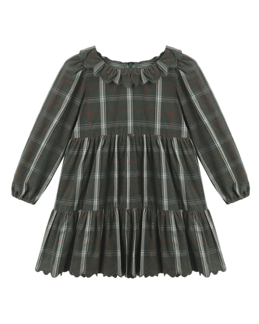 Fran Dress- Holiday Plaid
