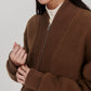 Mumford Fleece Half-Zip- Teak Olive