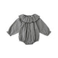 Colette Romper- Black Gingham
