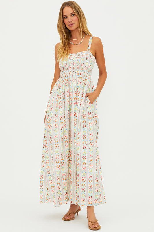 Carrie Dress- Fruit Blooms