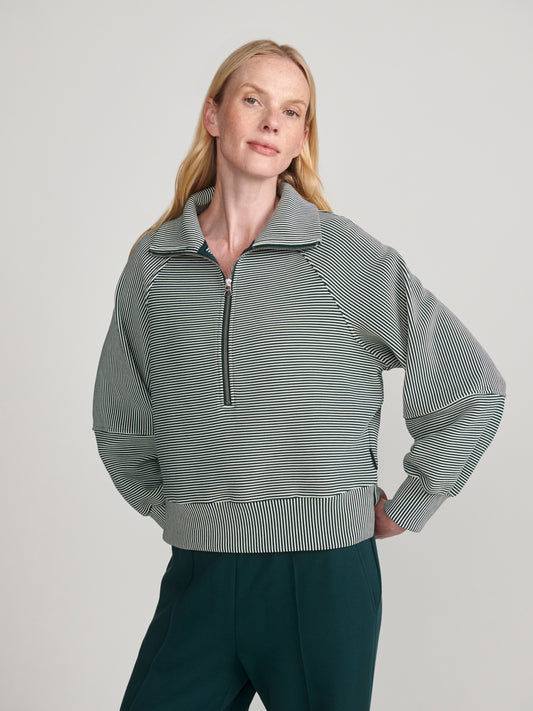 Milano Half-Zip Sweat 2.0- Ponderosa Pine