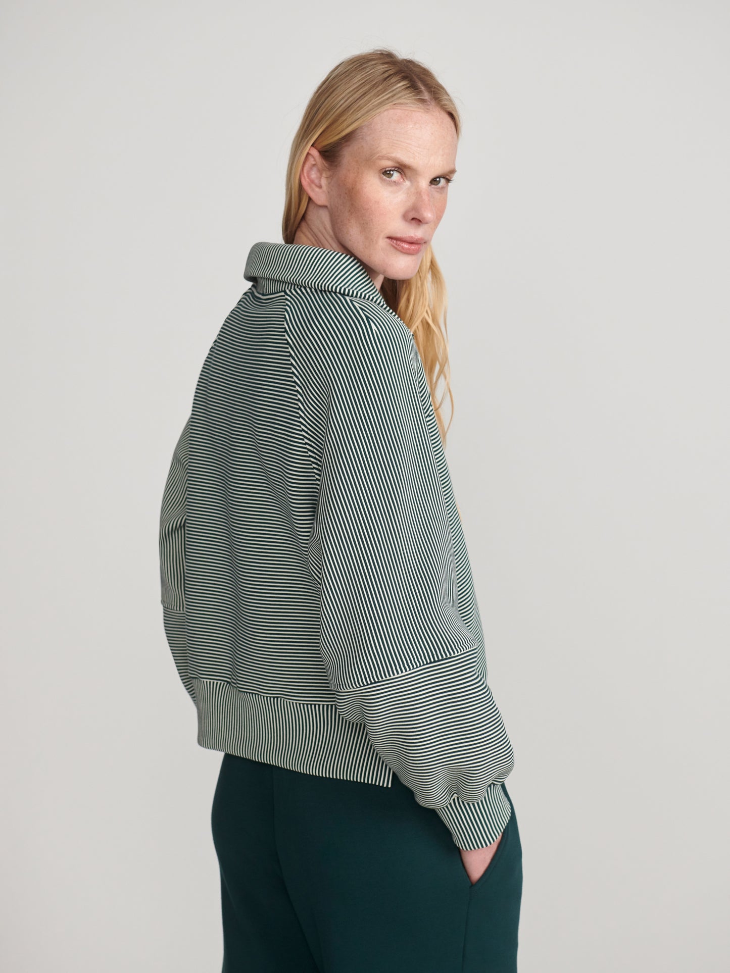 Milano Half-Zip Sweat 2.0- Ponderosa Pine