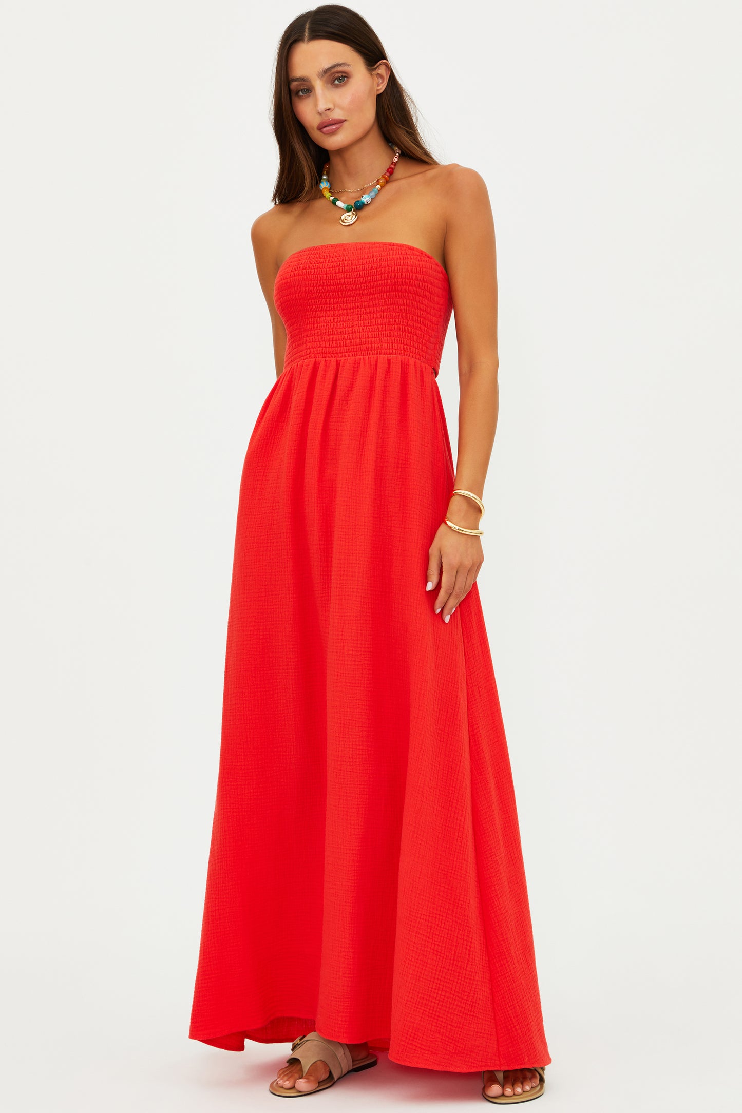 Yula Dress- Hot Haze