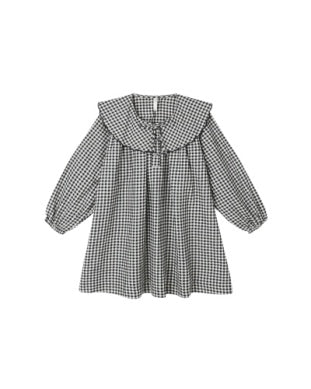 Mini Dress- Black Gingham
