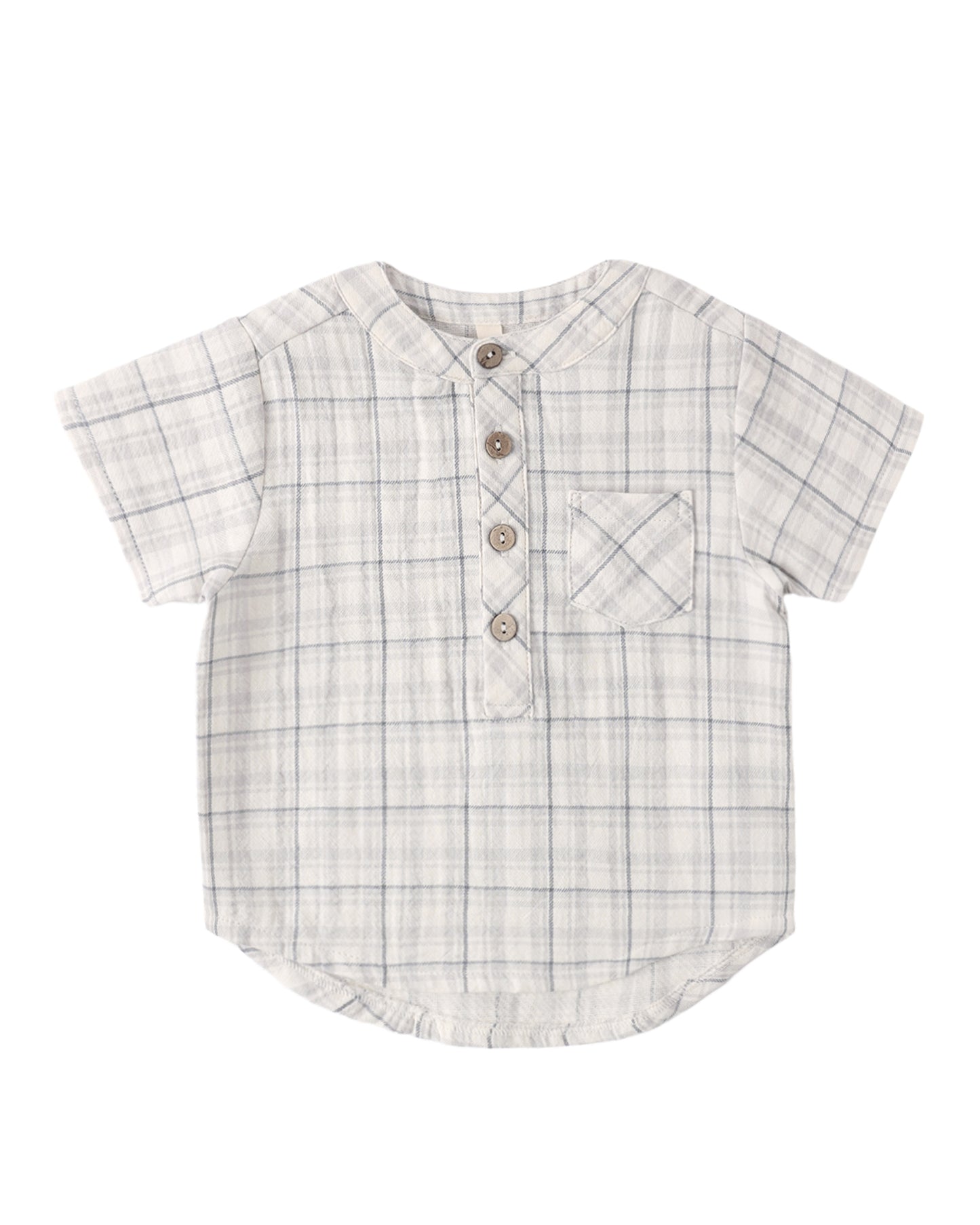 Jaxson Shirt- Blue Plaid