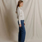 Zia Waffle Knit Popover- Oatmeal