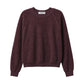 Ziggy Inside Out Sweatshirt- Cherry Lacquer