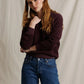 Ziggy Inside Out Sweatshirt- Cherry Lacquer