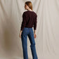 Ziggy Inside Out Sweatshirt- Cherry Lacquer