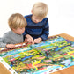 Observation Puzzle Dinosaurs 4+ STEM floor puzzle + poster
