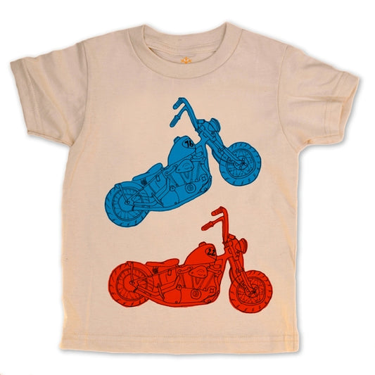 motorcycle organic tee