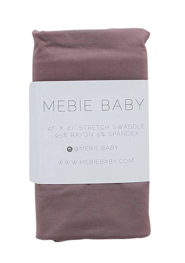 Plum Stretch Swaddle - Lulie