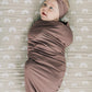Plum Stretch Swaddle - Lulie