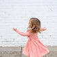 L/S Vayda Dress- Coral