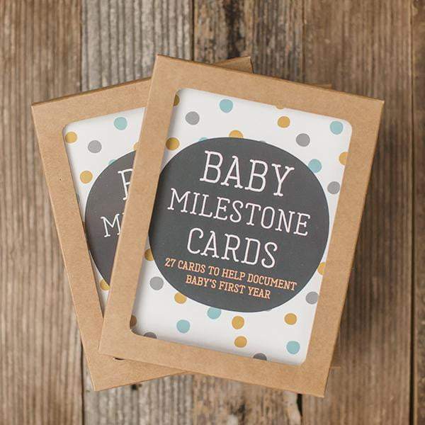 baby milestone cards