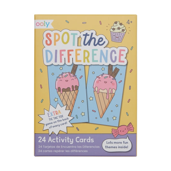 Spot the Difference Activity Cards - Lulie