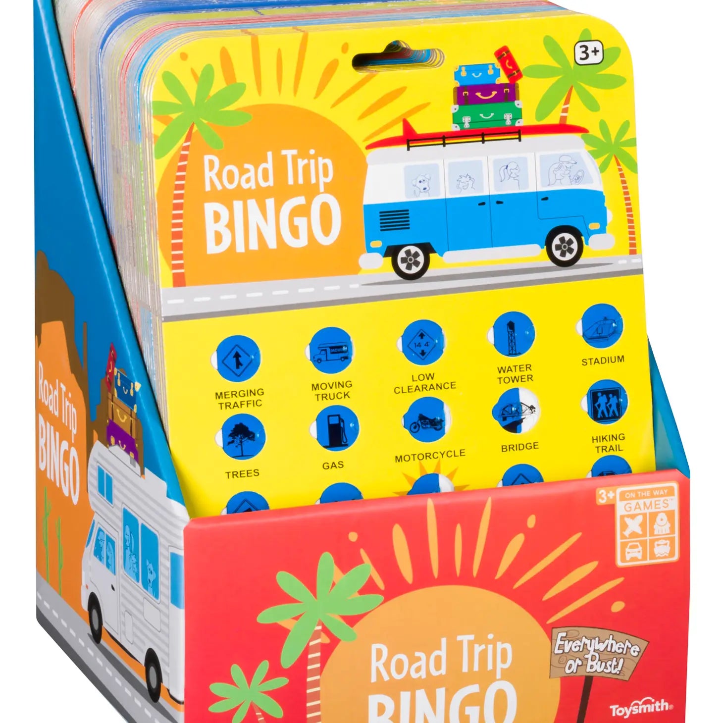 Road Trip Bingo, Travel Game - Lulie