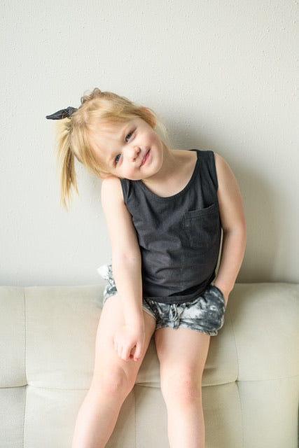 Pocket Tank- Black - Lulie