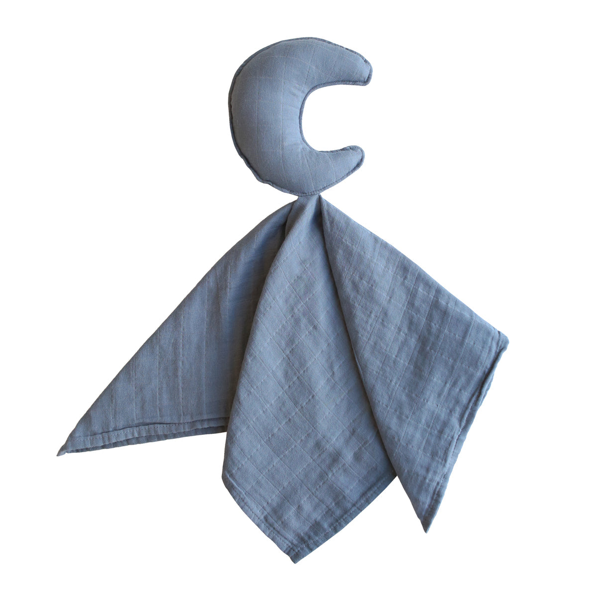 mushie moon lovey blue