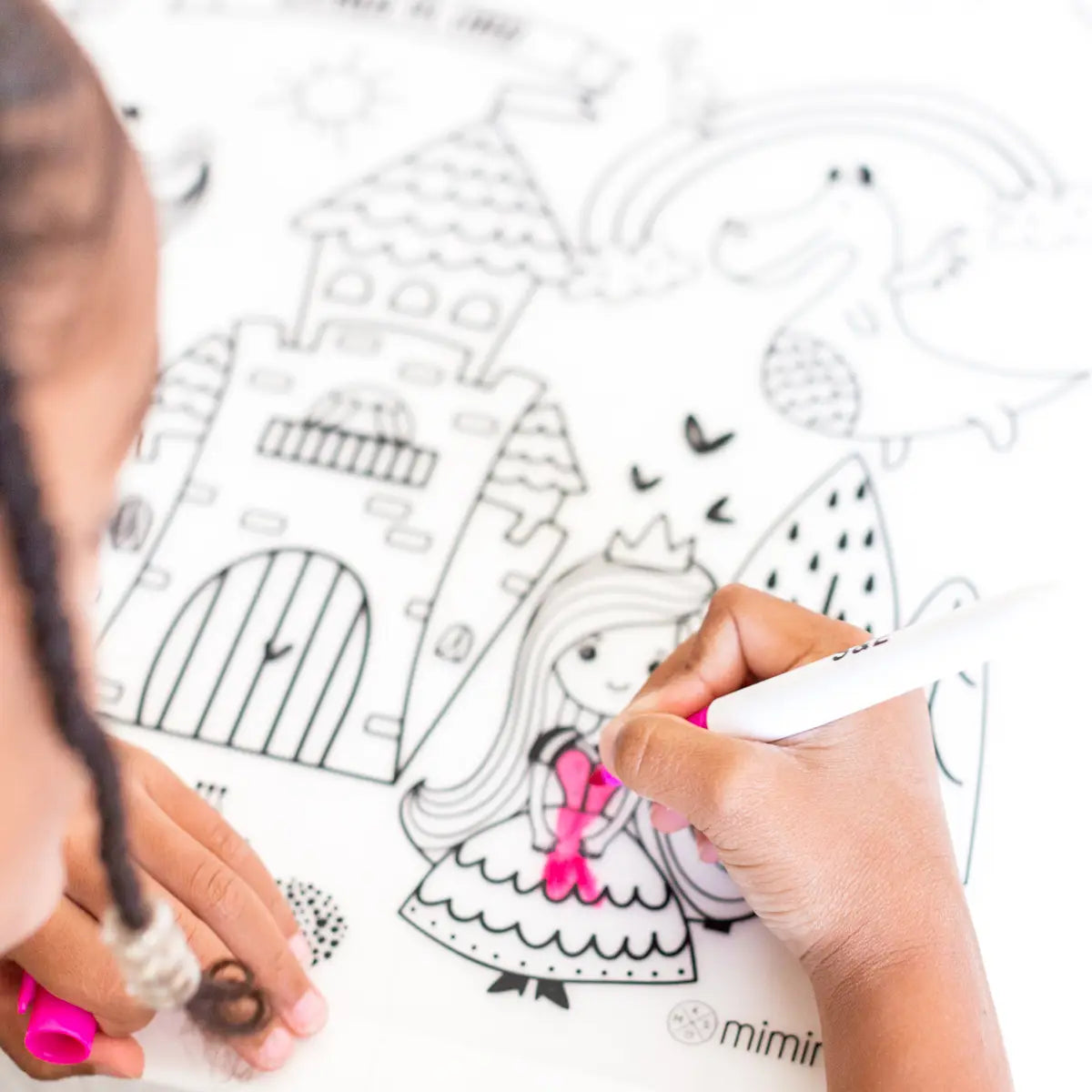 REUSABLE Colouring Sheets for Kids